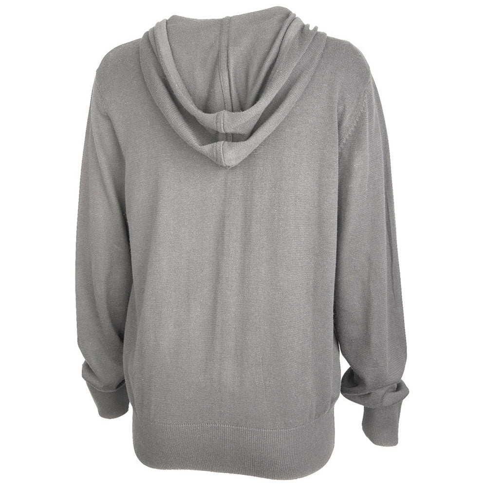 Charles River Women's Heather Grey Mystic Sweater Hoodie