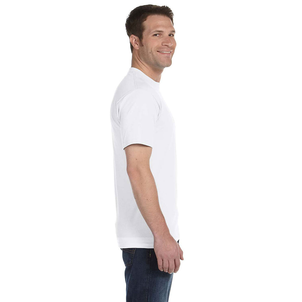 Hanes Men's White 6.1 oz. Beefy-T