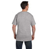 Hanes Men's Light Steel 6.1 oz. Beefy-T with Pocket