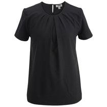 Edwards Women's Black Jewel Neck Blouse