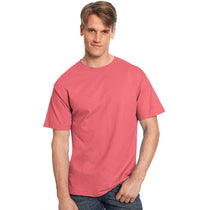 Hanes Unisex Charisma Coral Authentic T-Shirt