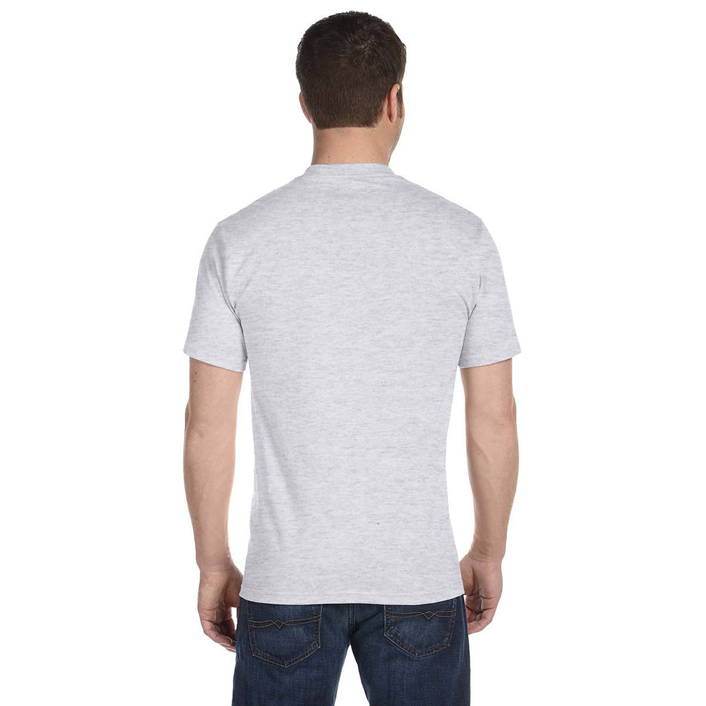 Hanes Men's Ash 5.2 oz. ComfortSoft Cotton T-Shirt