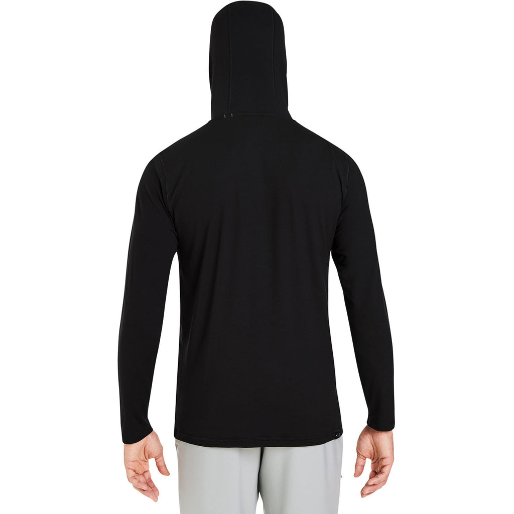 Puma Golf Men's Puma Black Cloudspun Grylbl Hooded Pullover