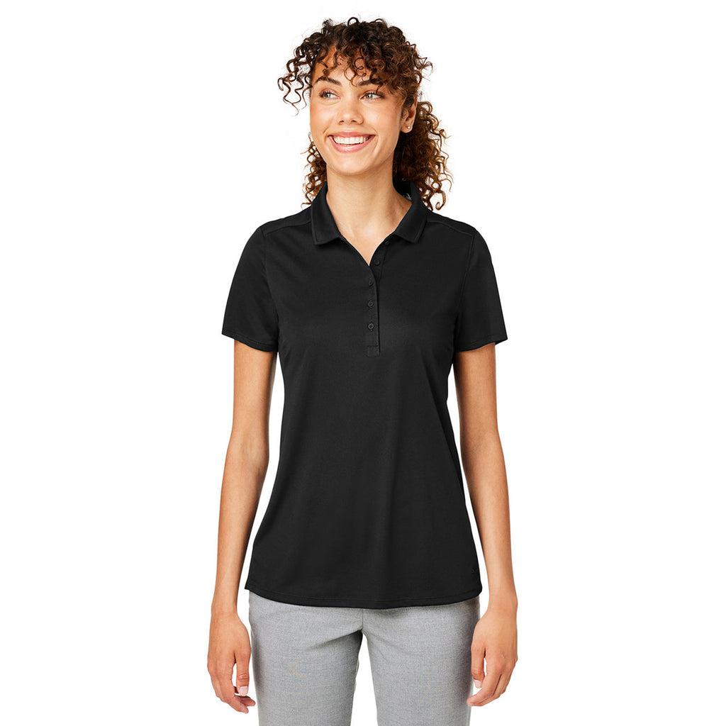 Puma Golf Women's Puma Black Gamer Golf Polo