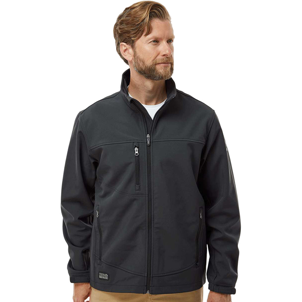 Dri Duck Men's Charcoal Motion Soft Shell Jacket