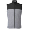 Puma Golf Men's Puma Black/Quiet Shade Heather Cloudspun Colorblock Vest