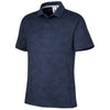 Puma Golf Men's Navy Blazer Volition Camo Cover Polo