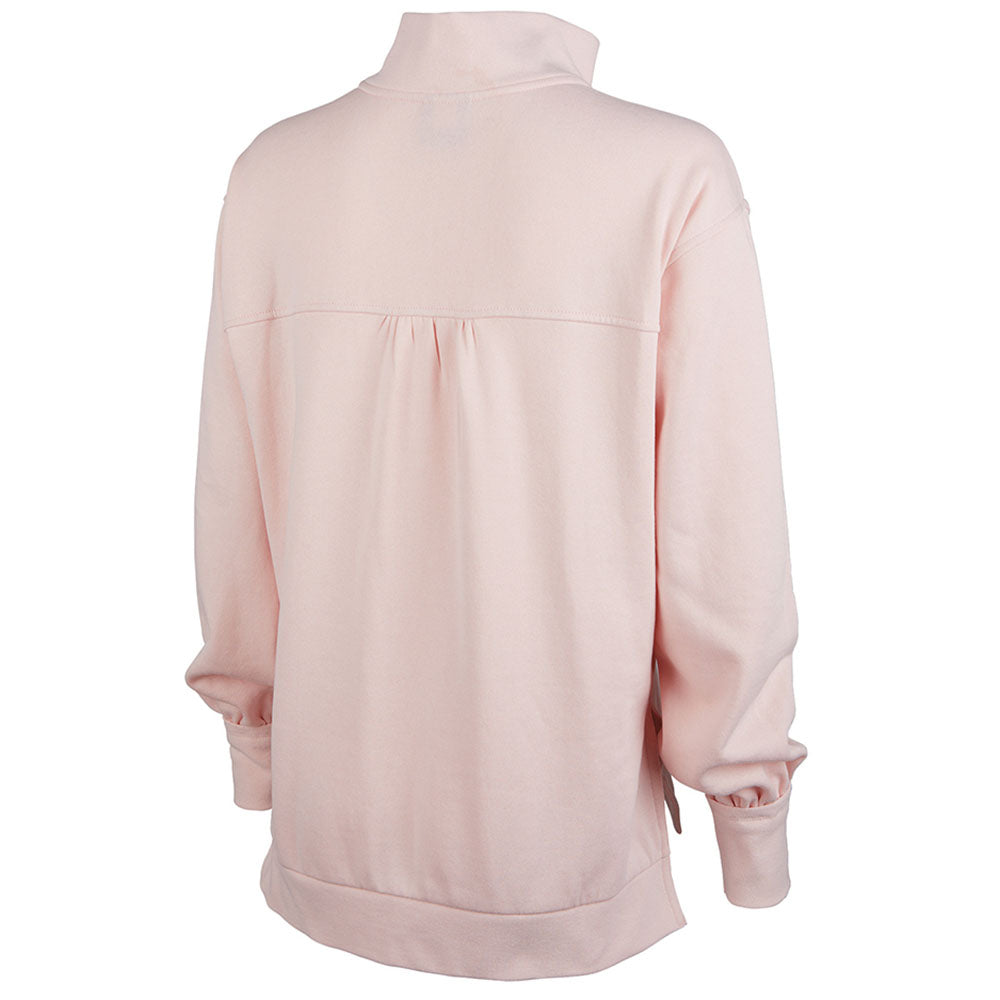 Charles River Women's Light Pink Coastal Sweatshirt