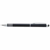 Good Value Black Metal Twist Stylus Pen with Black Ink