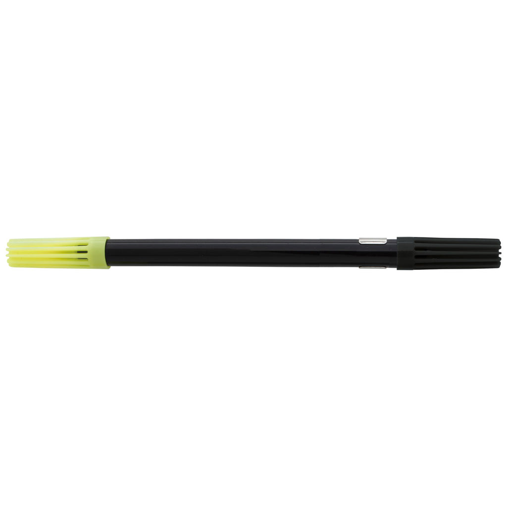 DriMark Black/Back/Yellow Double Header Highlighter Ball Pen Combo