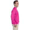 Jerzees Men's Cyber Pink 8 Oz. Nublend Fleece Crew