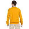 Jerzees Men's Gold 8 Oz. Nublend Fleece Crew