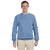 Jerzees Men's Light Blue 8 Oz. Nublend Fleece Crew