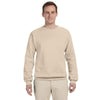 Jerzees Men's Sandstone 8 Oz. Nublend Fleece Crew