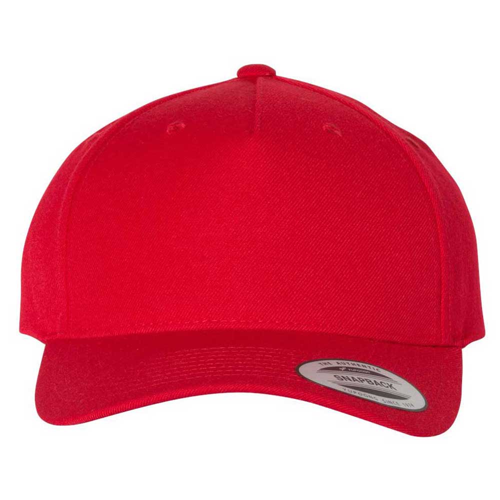 Yupoong Red Classic Wool Blend Cap