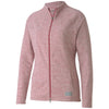 Puma Golf Women's Rose Wine Cloudspun Warm Up Golf Jacket