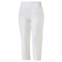 Puma Golf Women's Bright White PWRshape Golf Capri Pants