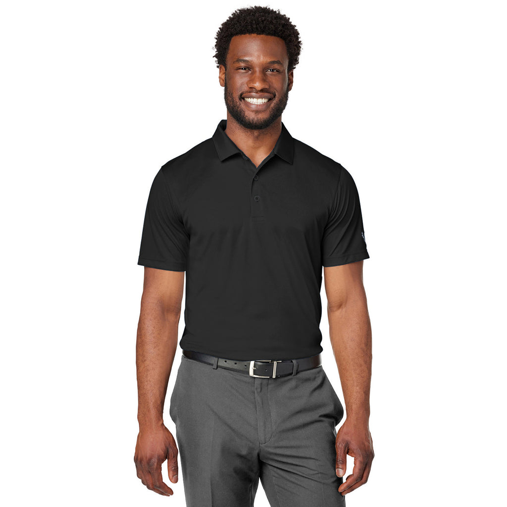 Puma Golf Men's Puma Black Gamer Golf Polo