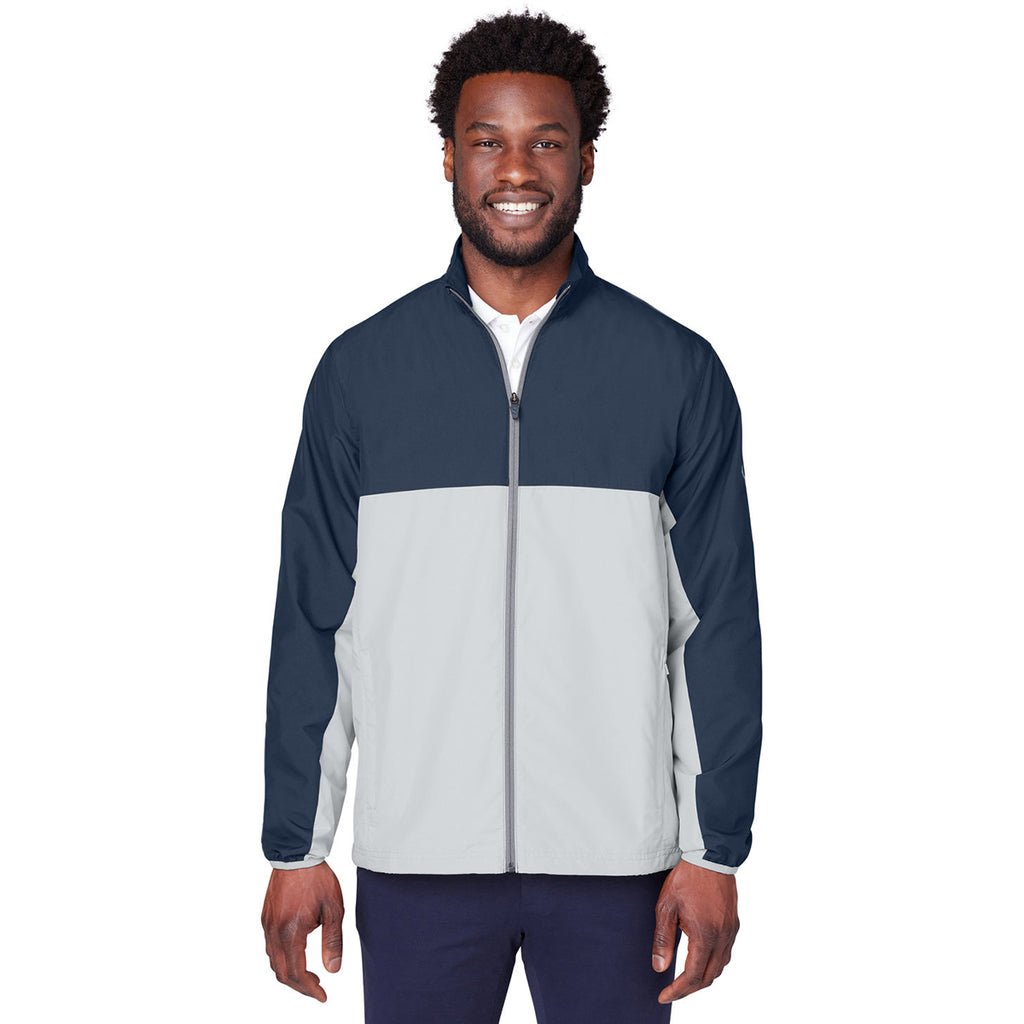 Puma Golf Men's Navy Blazer/High Rise 1st Mile Wind Jacket