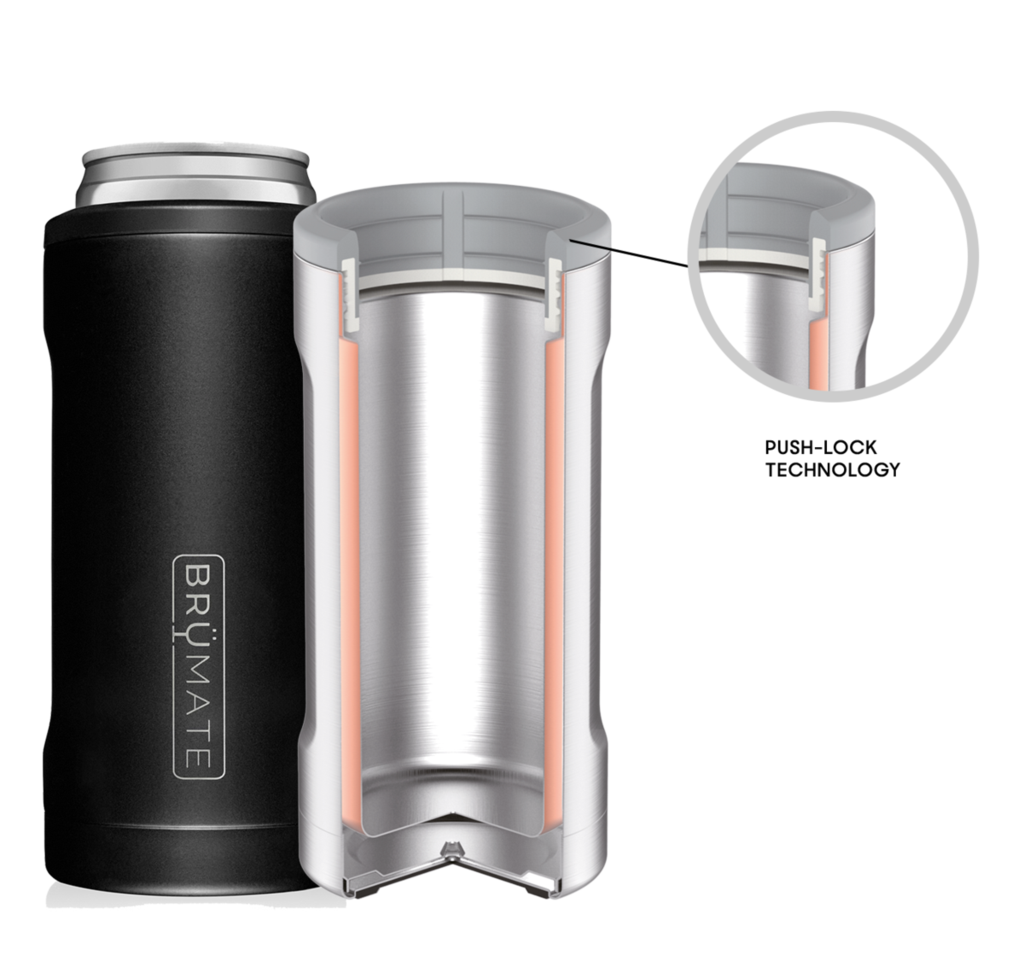 BruMate Carrara Hopsulator Slim 12 oz