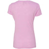 Next Level Women's Lilac Poly/Cotton Short-Sleeve Tee