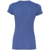 Next Level Women's Royal Poly/Cotton Short-Sleeve Tee