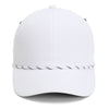 Imperial White Habanero 6 Panel Rope Cap