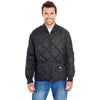 Dickies Men's Black 6 Oz. Diamond Quilt Jacket