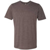 Next Level Men's Espresso Poly/Cotton Short-Sleeve Crew Tee