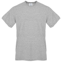 Next Level Unisex Snow Heather Grey Sueded Snow Crewneck T-Shirt