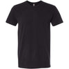 Next Level Men's Black Premium Fitted Sueded Crew