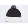 Pacific Headwear Graphite/White Loose Fit Pom-Pom Beanie