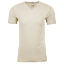 Next Level Men's Natural Premium Fitted Sueded V-Neck Tee