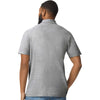 Gildan Men's Sport Grey Softstyle Adult Pique Polo