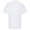 Gildan Men's White Softstyle Adult Pique Polo