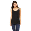 Bella + Canvas Women's Black Relaxed Jersey Tank