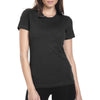 Next Level Women's Black CVC Crew Tee