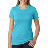 Next Level Women's Bondi Blue CVC Crew Tee