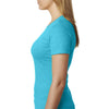 Next Level Women's Bondi Blue CVC Crew Tee