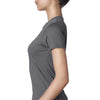 Next Level Women's Charcoal CVC Crew Tee