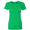 Next Level Women's Kelly Green CVC Crew Tee