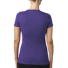 Next Level Women's Purple Rush CVC Crew Tee