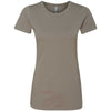 Next Level Women's Warm Grey CVC Crew Tee