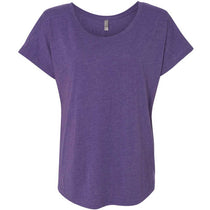 Next Level Women's Purple Rush Triblend Dolman