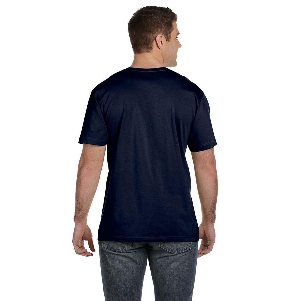 LAT Men's Navy Fine Jersey T-Shirt