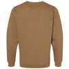 LAT Unisex Coyote Brown Elevated Fleece Crewneck Sweatshirt