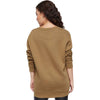 LAT Unisex Coyote Brown Elevated Fleece Crewneck Sweatshirt