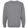 LAT Unisex Granite Heather Elevated Fleece Crewneck Sweatshirt