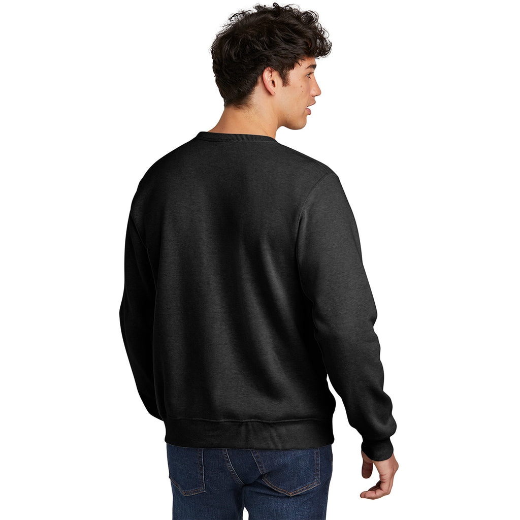 Jerzees Men's Black Ink Heather Eco Premium Blend Crewneck Sweatshirt