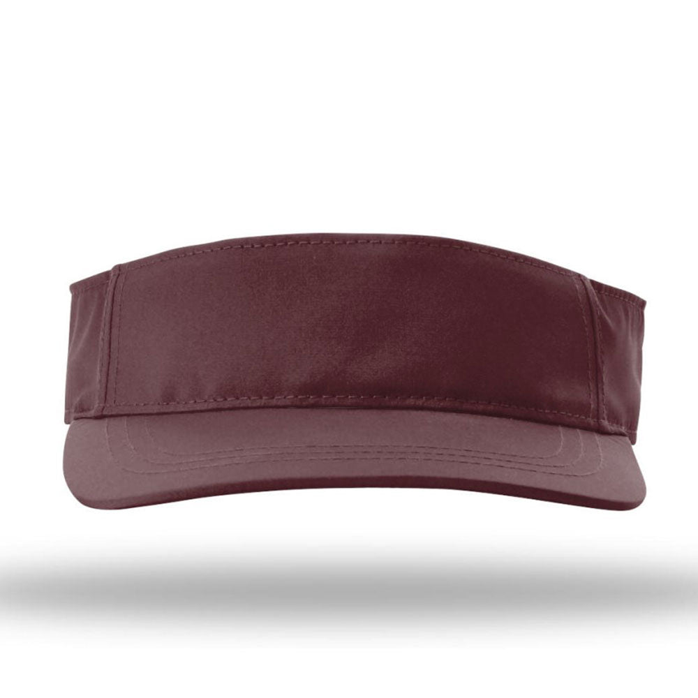 Richardson Maroon Lite Softball Visor